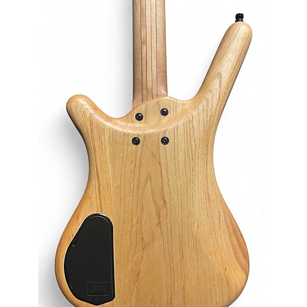 Used 2023 Warwick TEAMBUILT CORVETTE Natural Electric Bass Guitar