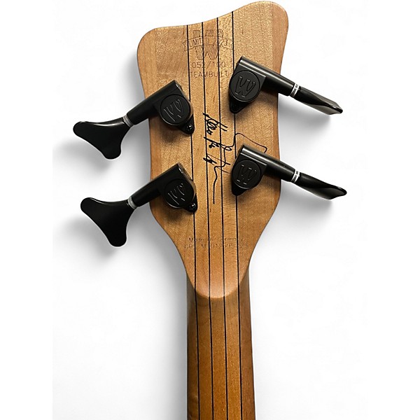 Used 2023 Warwick TEAMBUILT CORVETTE Natural Electric Bass Guitar