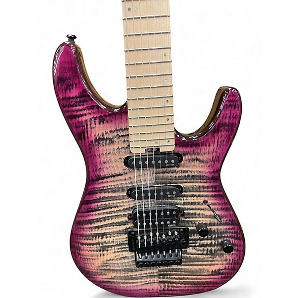 Used Schecter Guitar Research sun valley super shredder fr aurora burst Solid Body Electric Guitar