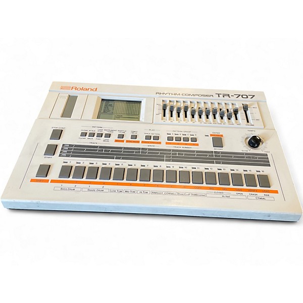 Used Roland TR-707 Rhythm Composer Drum Machine
