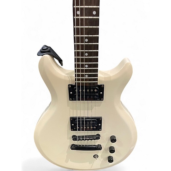 Used Hamer SFX SERIES WHITE Solid Body Electric Guitar