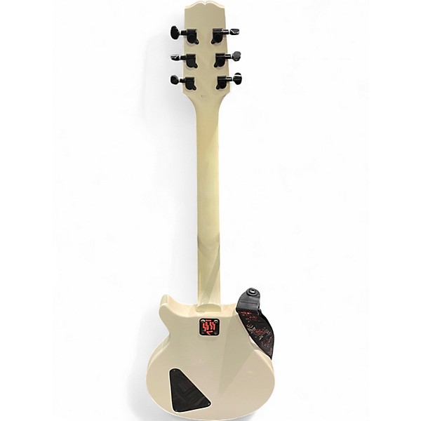 Used Hamer SFX SERIES WHITE Solid Body Electric Guitar