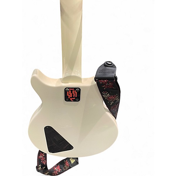 Used Hamer SFX SERIES WHITE Solid Body Electric Guitar