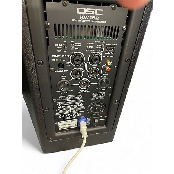 Used QSC KW152 15In 2-Way Powered Speaker