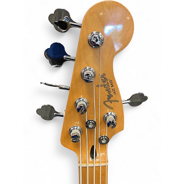 Used 2025 Fender PLAYER II MODIFIED JAZZ BASS V Olympic Pearl Electric Bass Guitar