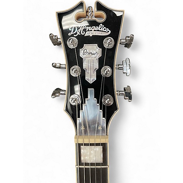 Used D'Angelico Premier Series sky blue Solid Body Electric Guitar