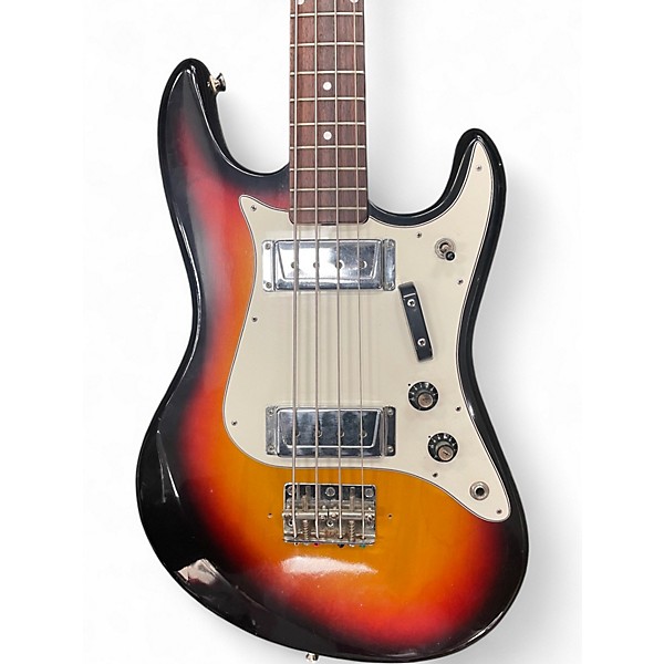 Used Conrad Bass 3-Color Sunburst Electric Bass Guitar