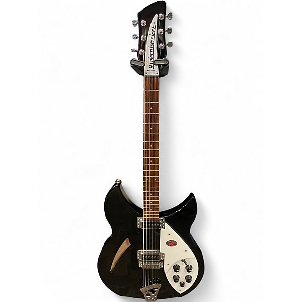 Rickenbacker 330 ブラックエレキギター Rickenbacker 330/12 12-String Matte Black – Chicago Music