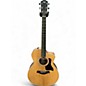 Used Taylor 214CE Natural Acoustic Electric Guitar thumbnail