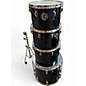 Vintage 1970s Ludwig 6 Piece Vistalite Black Drum Kit thumbnail
