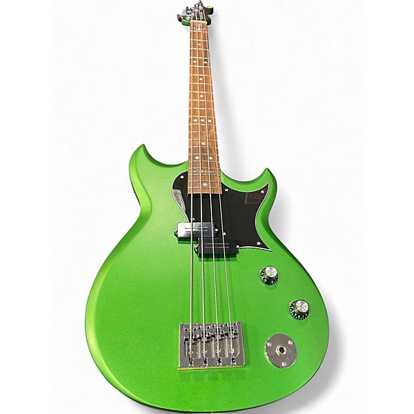 Used Reverend MIKE WATT WATT POWER Metallic Green Electric Bass Guitar