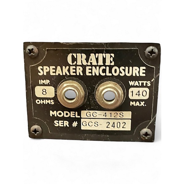 Used Crate QS412SS Guitar Cabinet