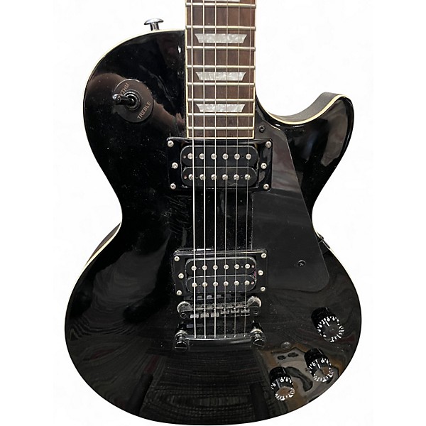 Used Epiphone Les Paul Custom Black Solid Body Electric Guitar