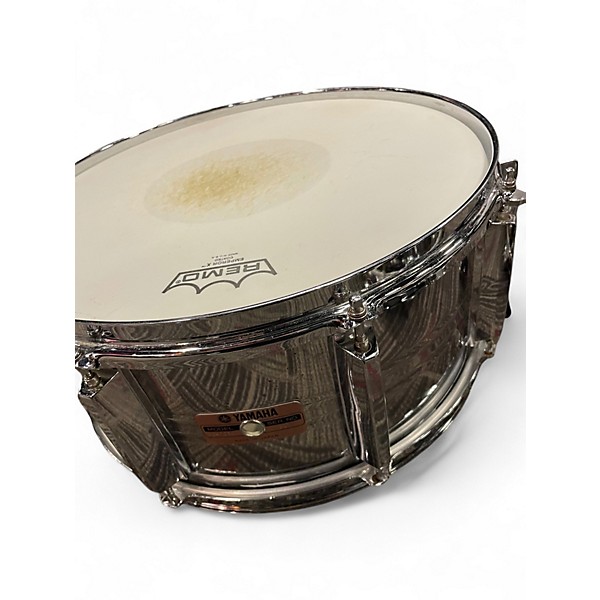 Used Yamaha 6.5X14 SD765 MA SILVER SNARE Silver Drum