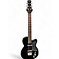 Used Silvertone U2 Black Solid Body Electric Guitar thumbnail
