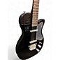 Used Silvertone U2 Black Solid Body Electric Guitar