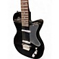 Used Silvertone U2 Black Solid Body Electric Guitar