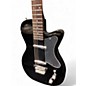 Used Silvertone U2 Black Solid Body Electric Guitar