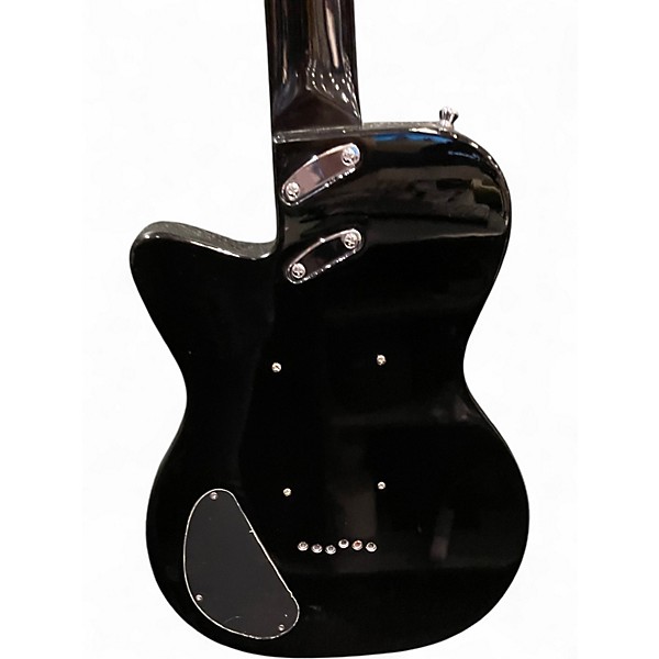 Used Silvertone U2 Black Solid Body Electric Guitar