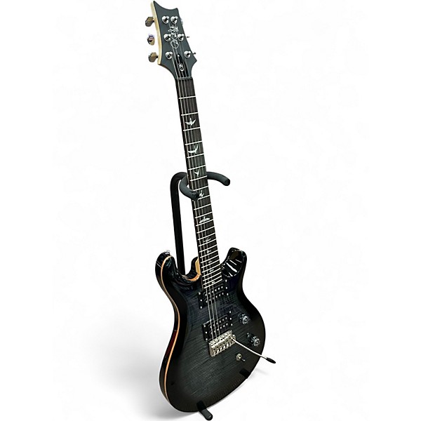 Used PRS SE Custom 24 Trans Gray Solid Body Electric Guitar