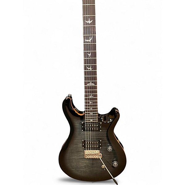 Used PRS SE Custom 24 Trans Gray Solid Body Electric Guitar