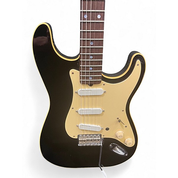 Used St Blues Blues King III Black Solid Body Electric Guitar