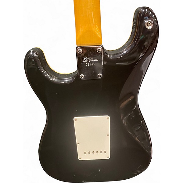 Used St Blues Blues King III Black Solid Body Electric Guitar