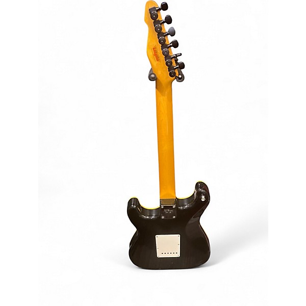 Used St Blues Blues King III Black Solid Body Electric Guitar