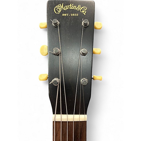 Used Martin 00017E Black Acoustic Guitar