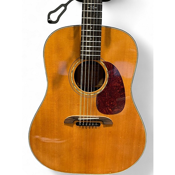 Used Alvarez DY80 Natural 12 String Acoustic Guitar