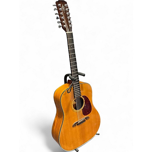 Used Alvarez DY80 Natural 12 String Acoustic Guitar