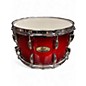 Used Pearl 8X14 Session Studio Select Snare Antique Crimson Burst Drum thumbnail