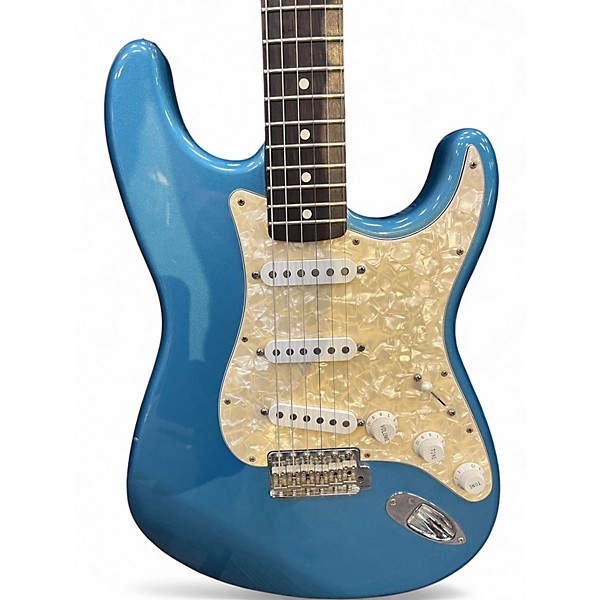 Used Fender Powerhouse Stratocaster CLASSIC BLUE Solid Body Electric Guitar