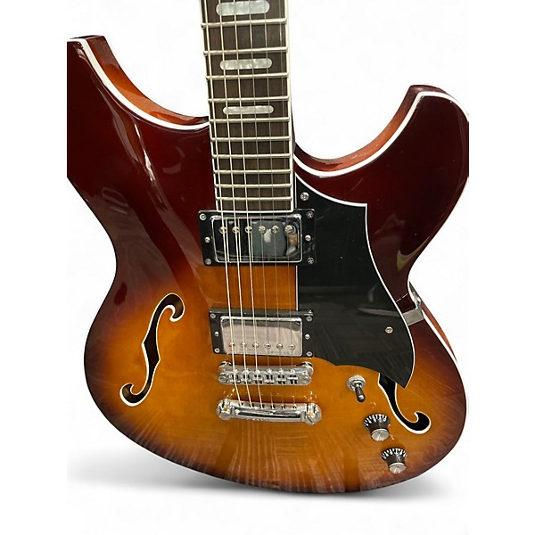 Used Rivolta REGATA CLASSICAL Sunburst Hollow Body Electric Guitar