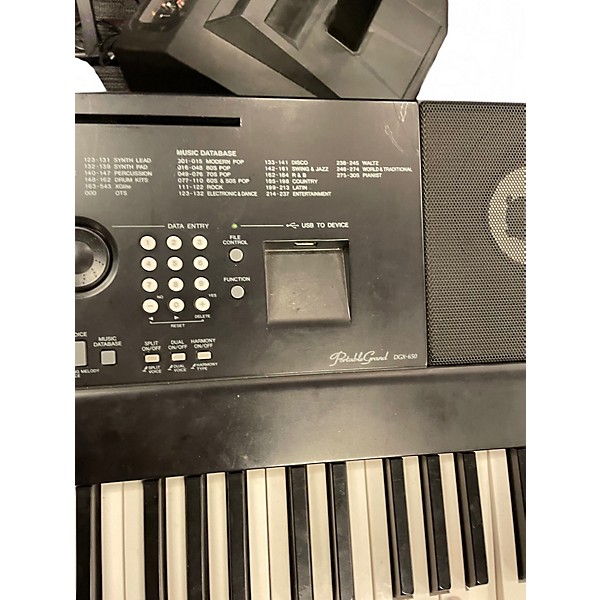 Used Yamaha DGX650 88 Key Portable Keyboard
