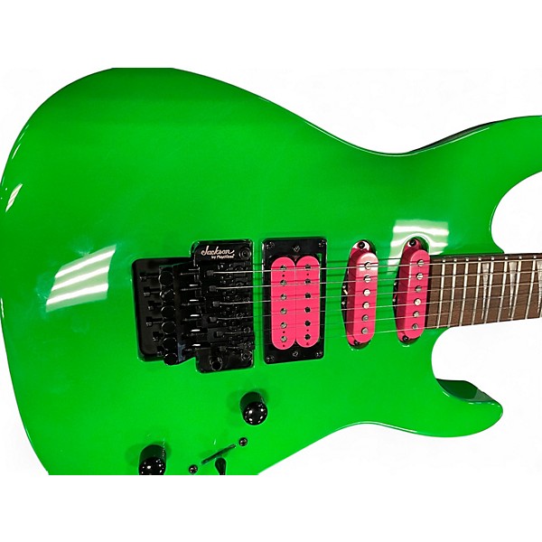 Used Jackson DK3XR Green Solid Body Electric Guitar
