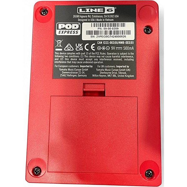 Used Line 6 POD EXPRESS Effect Processor