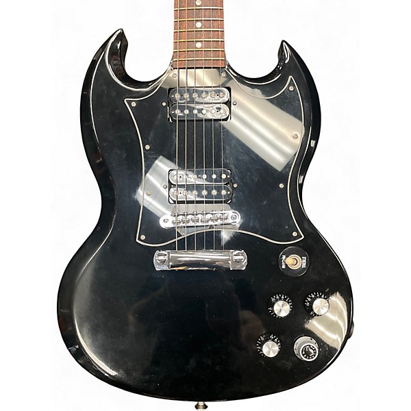 Used Gibson SG Robot Black Solid Body Electric Guitar Black