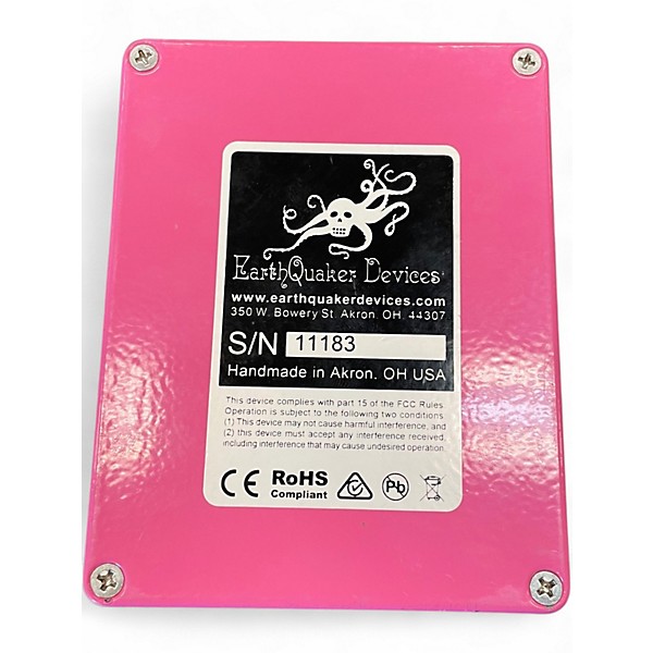 Used EarthQuaker Devices Rainbow Machine Polyphonic Pitch Mesmerizer Effect Pedal