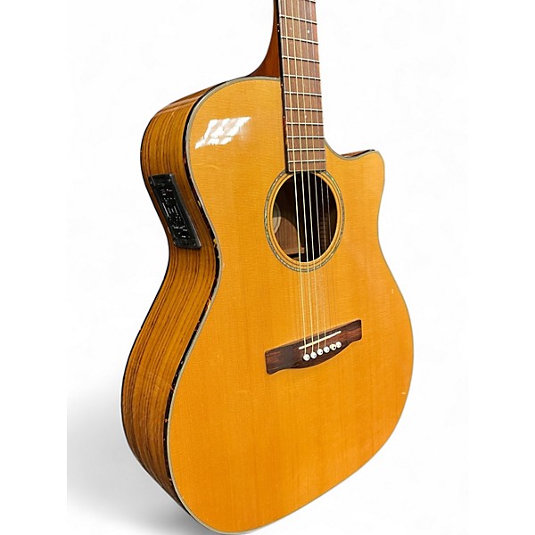 Used Fender GA-45 SCE Natural Acoustic Electric Guitar Natural