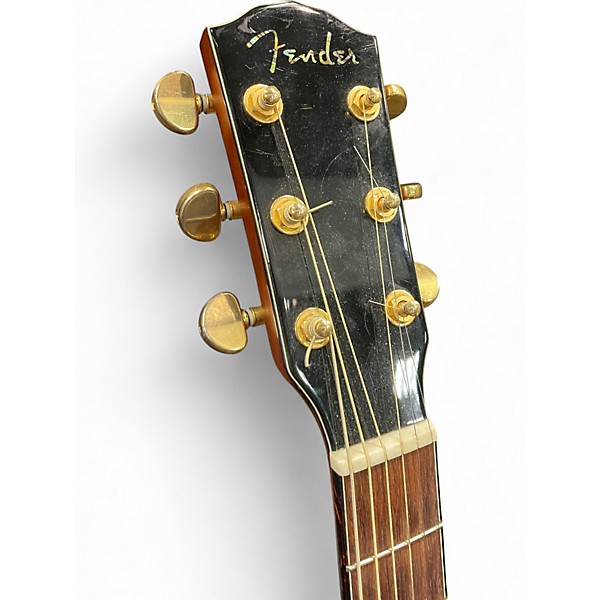 Used Fender GA-45 SCE Natural Acoustic Electric Guitar