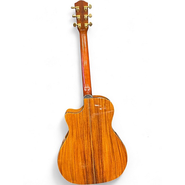 Used Fender GA-45 SCE Natural Acoustic Electric Guitar