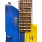 Used Bond Music Research RACCOON DELUXE UKRAINE BLUE YELLOW Electric Bass Guitar