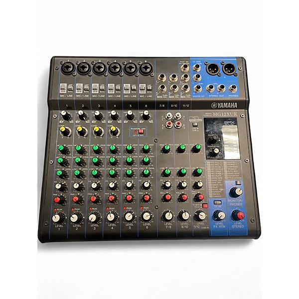 Used Yamaha MG12XUK Unpowered Mixer