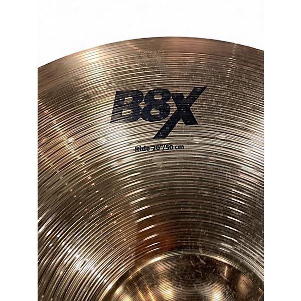 Used SABIAN 20in B8X RIDE Cymbal
