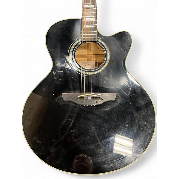 Used Takamine EG523SC BLACK Acoustic Electric Guitar