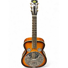 Vintage 2000s Regal Dobro Sunburst Resonator Guitar