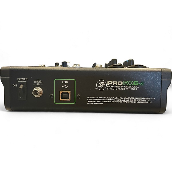Used Mackie ProFX6v3 Unpowered Mixer