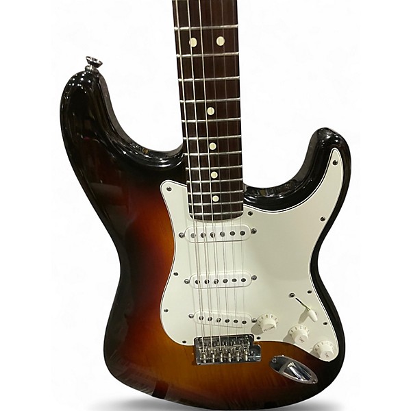 Used Fender American Standard Stratocaster 3 Color Sunburst Solid Body Electric Guitar