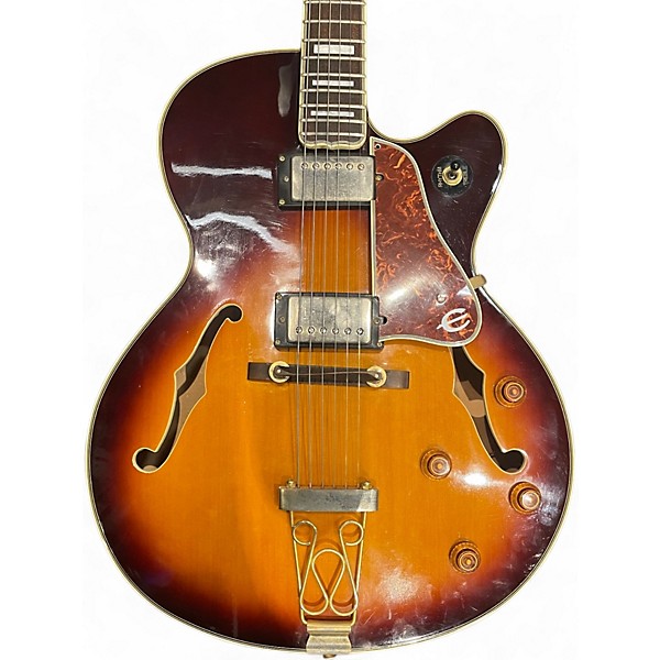 Used Epiphone emperor vs sunbrust Hollow Body Electric Guitar